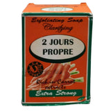 2 Jours Propre Exfoliating and Clarifying Soap – Carrot Brightening Bar for Smooth and Radiant Skin