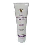 Forever Aloe Moisturizing Lotion – 4 fl. oz (118 ml) hydrating skincare lotion with Aloe Vera, collagen, and elastin to nourish and soften skin.