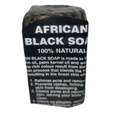 African Black Soap 100% Natural – Traditional organic soap for cleansing, acne treatment, and glowing skin.