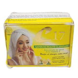 C17 Clarifying Beauty Soap with Lemon Extract and Vitamin E – Brightening and clarifying facial soap for oily and damaged skin.